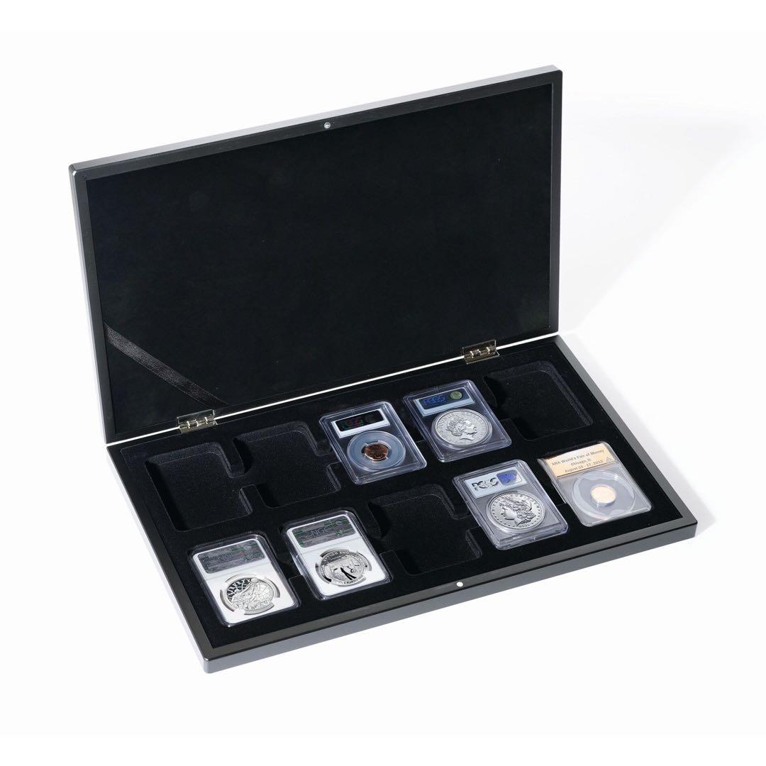 スラブケース スラブホルダー 木製 10枚用 新品 NGC PCGS