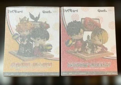 ハイキュー!! Qset+ フィギュア 日向翔陽 影山飛雄 孤爪研磨 黒尾鉄朗