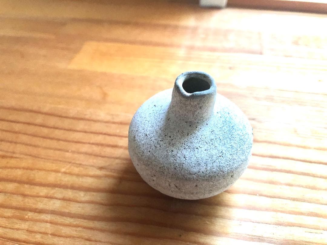 【タイ・骨董】宋胡録（スンコロク）白釉 小壺（1301年~1600年）
