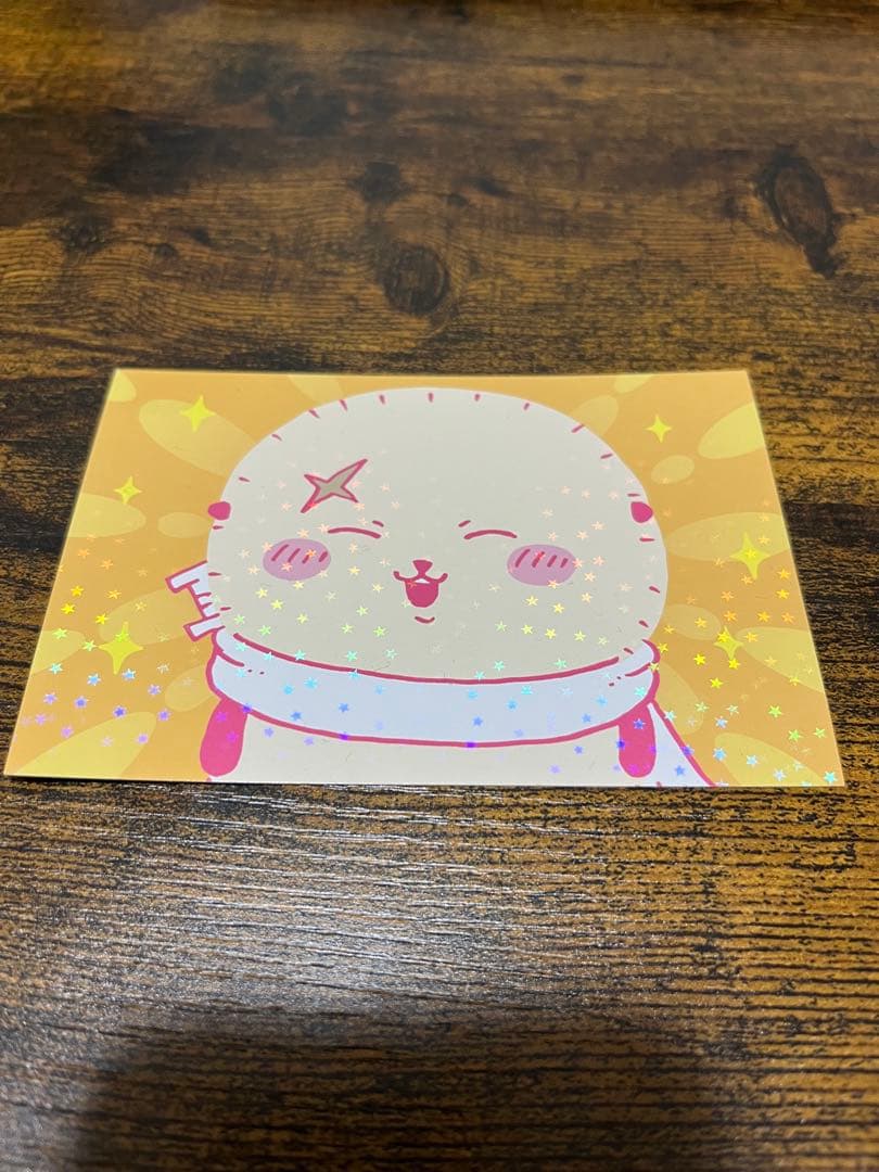 ちいかわ【ラッコ】キラキラステッカー