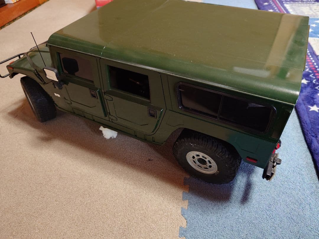 大*輝様 中古 ディアゴスティーニ ラジコン 1/8 RC ハマーH1 エンジン