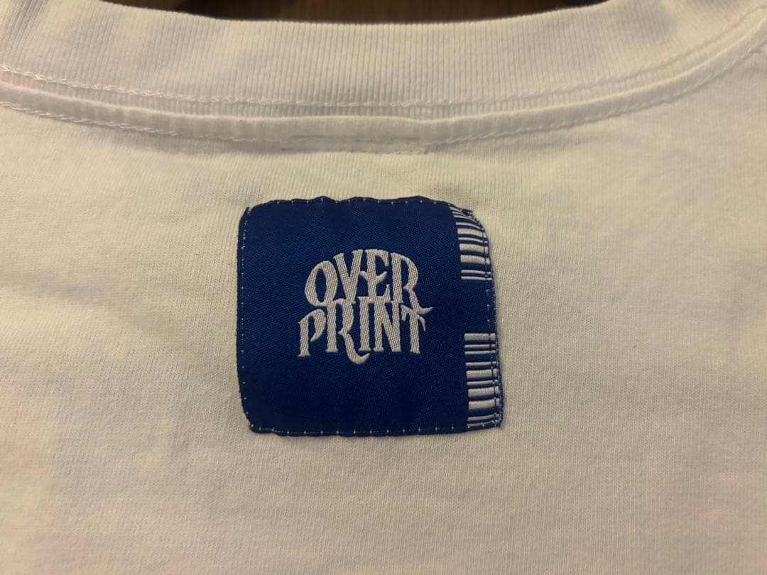 over print EYES LS Tee *東京上空 XLサイズ眠岸ぷりん