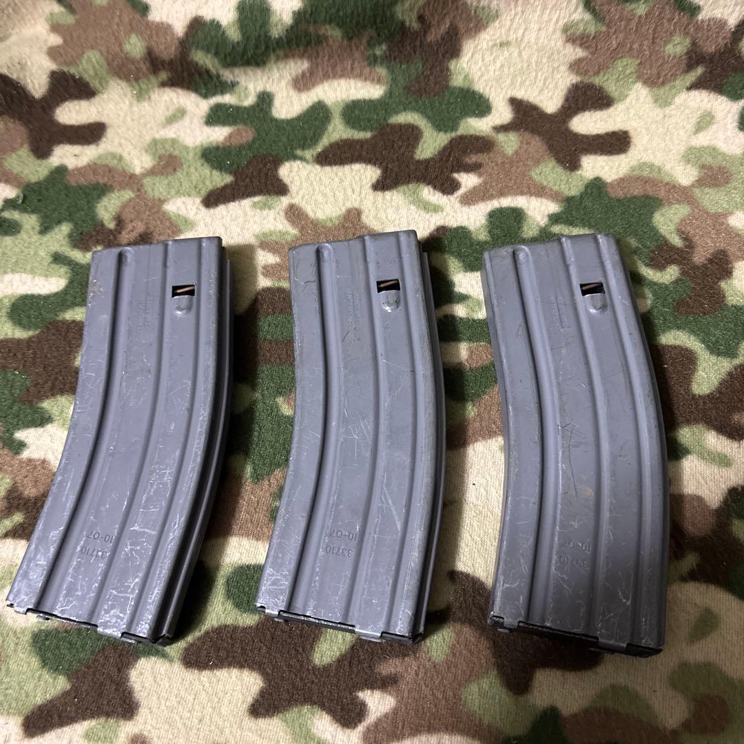 3本セット　良好　米軍実物　COLT社製　M16 M4 マガジン