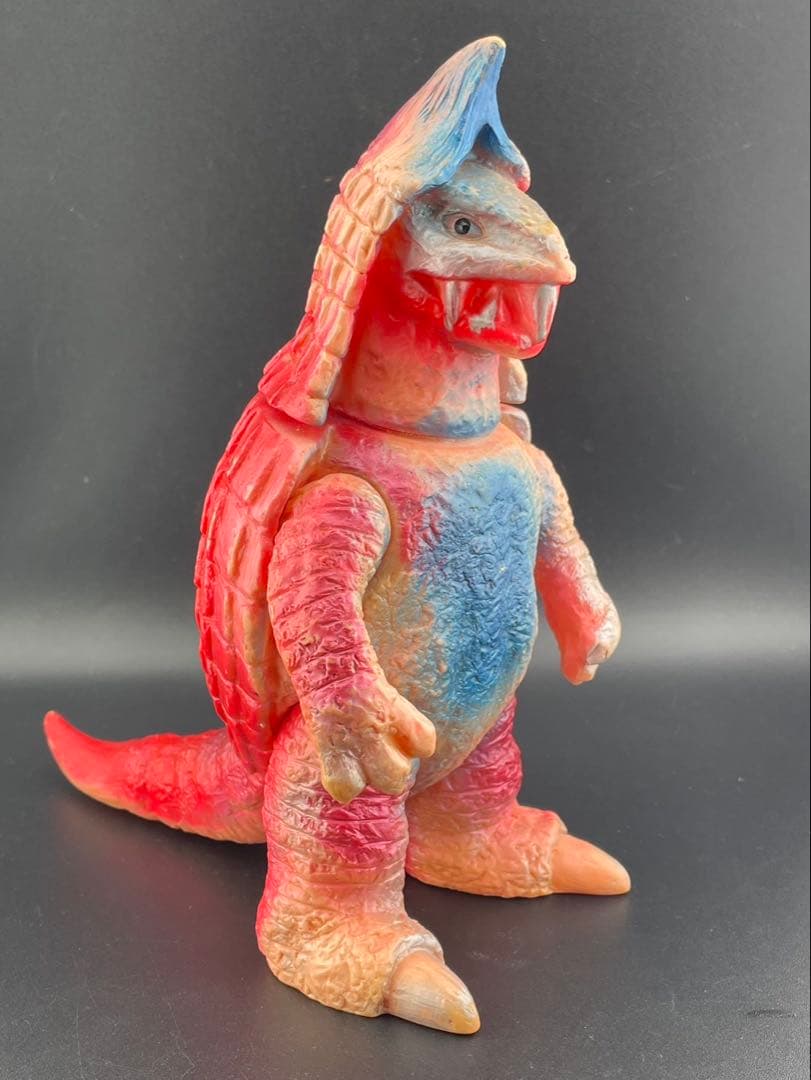 【中古品】囮怪獣プルーマ　当時物　ウルトラマン怪獣　マルサン