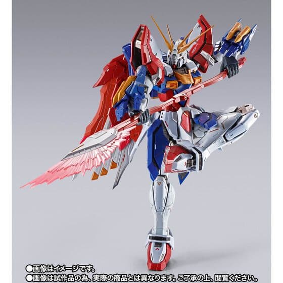 L BUILD ゴッドガンダム＆ゴッドガンダム弐（セカンド）メタルビルド