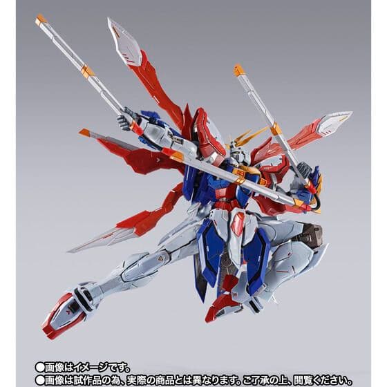 L BUILD ゴッドガンダム＆ゴッドガンダム弐（セカンド）メタルビルド