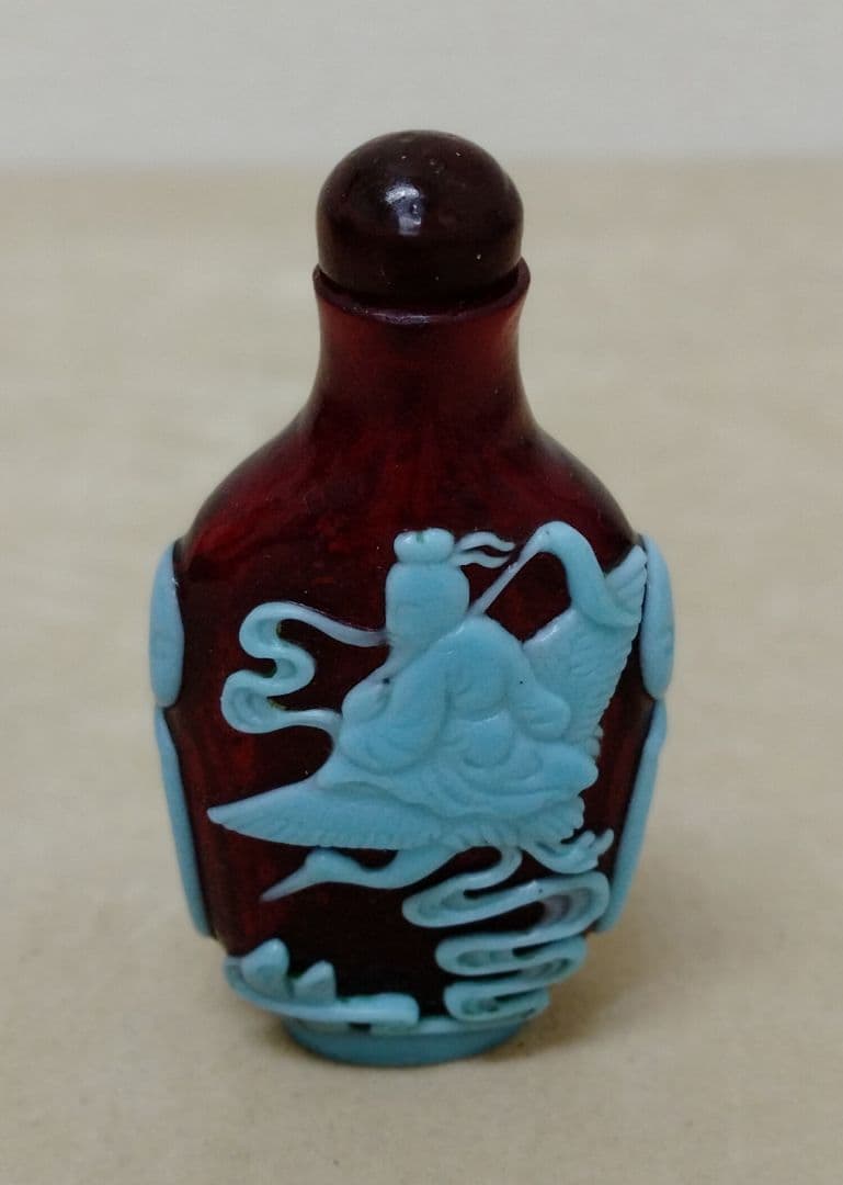 【最終お値引きです】美品　珍品　 古美術品　鼻煙壺 　骨董品 　ガラス 中国物