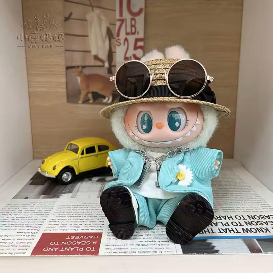 【レア】labubu Gdragon コスチューム ぬい服 らぶぶ 服 ジヨン