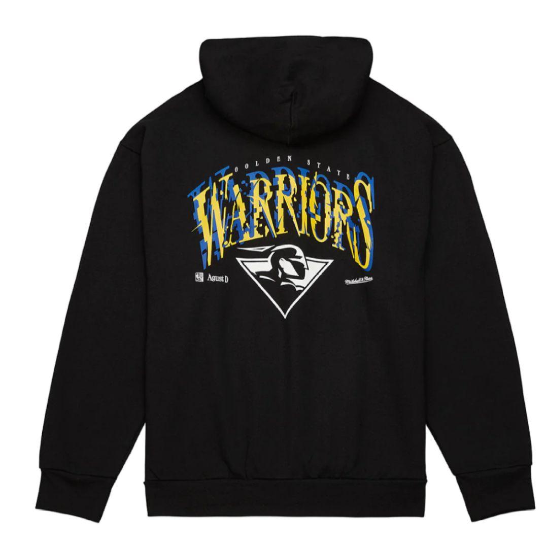 BTS SUGA NBA コラボ フーディ WARRIORS パーカー L