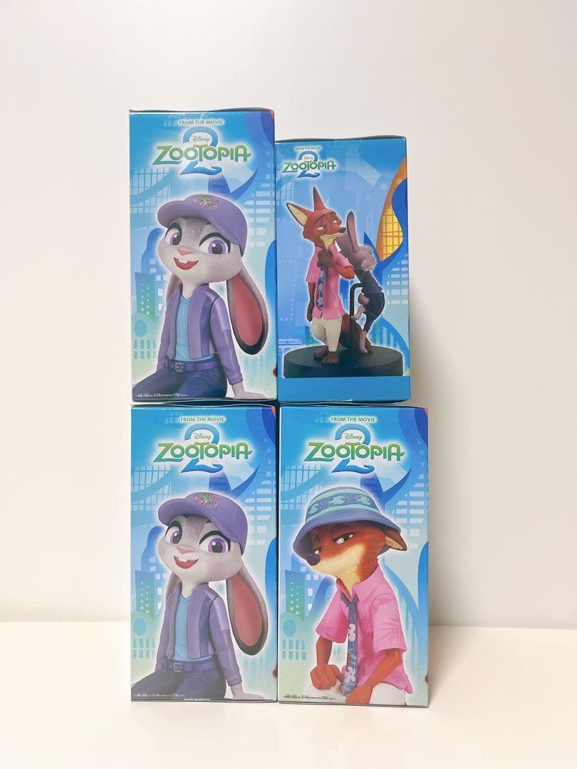 ズートピア2 フィギュア 4体セット