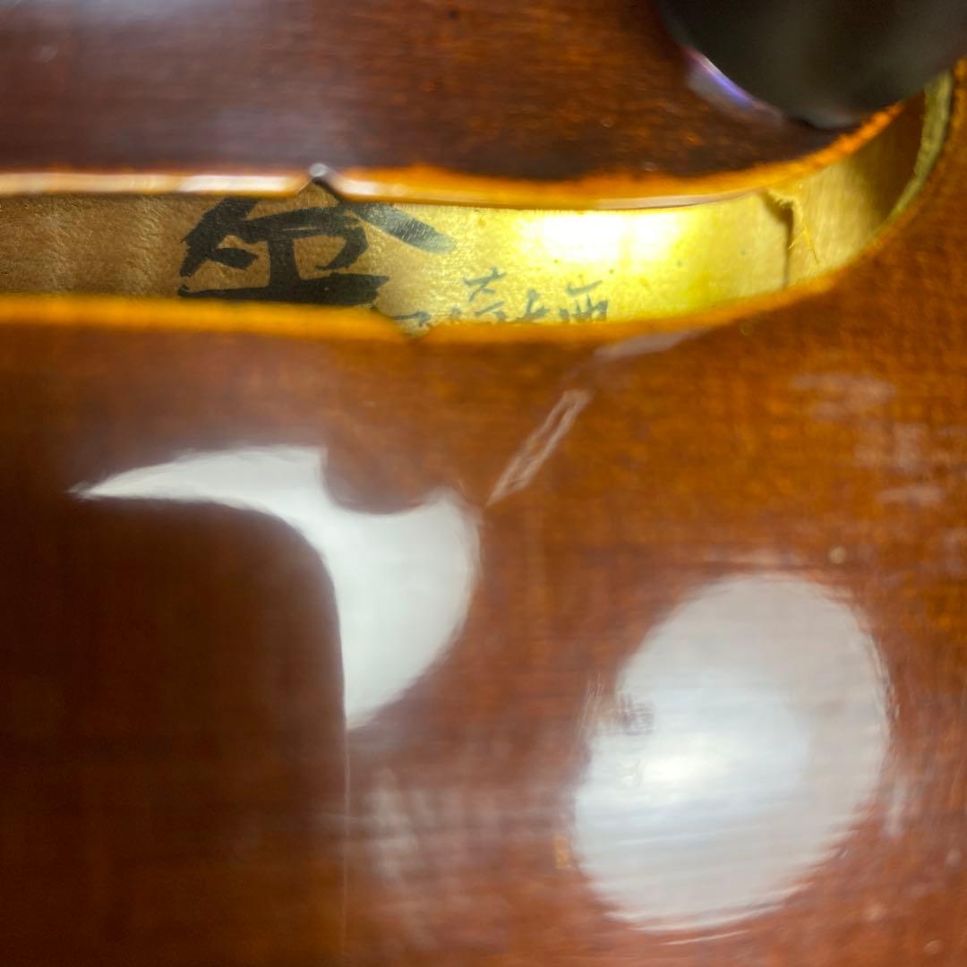 特No1 SUZUKI VIOLIN バイオリン本体 朱角印 4/4 バイオリン