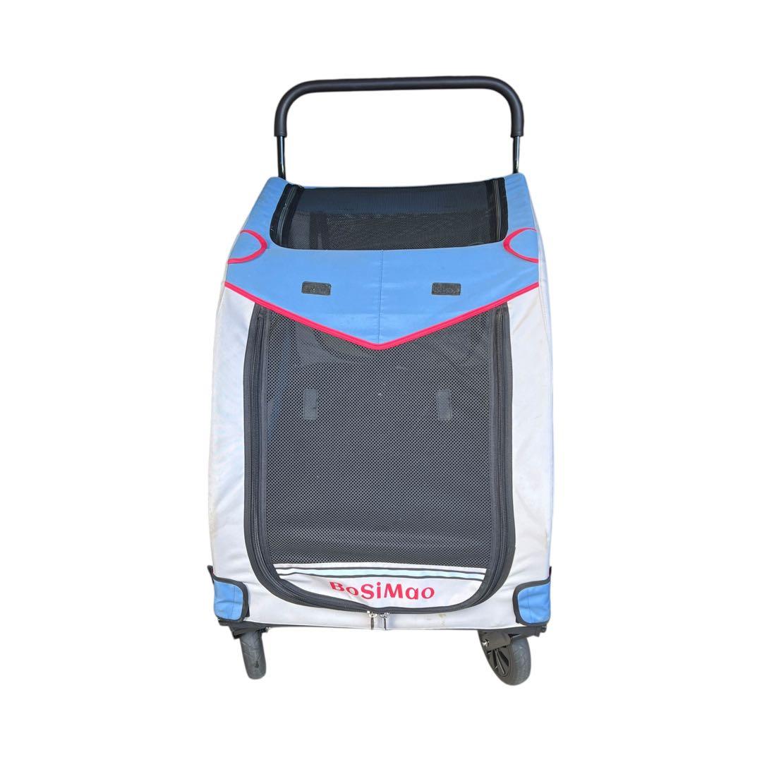 【破格・専用空気入れ付き】大型ドッグカート　ペットバギー　大型犬　多頭　折り畳み