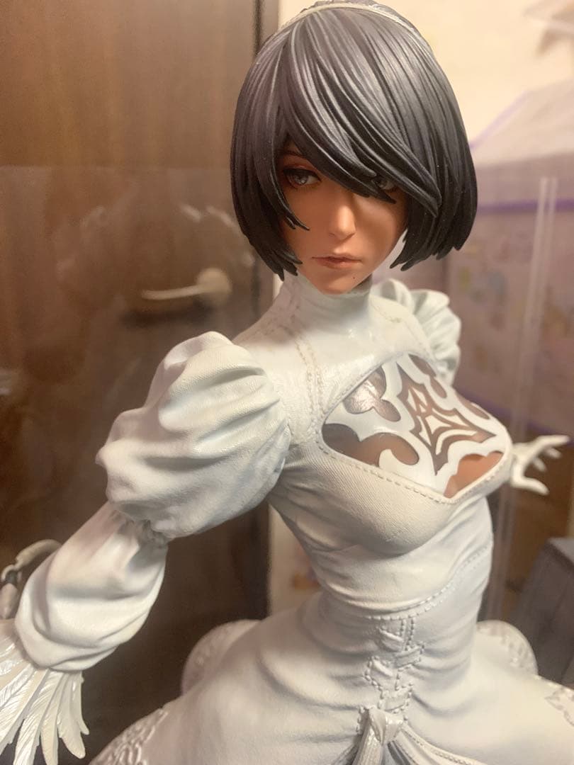 M*a様 NieR ニーアオートマタ2B 1/4スケール2Pカラースタチュー
