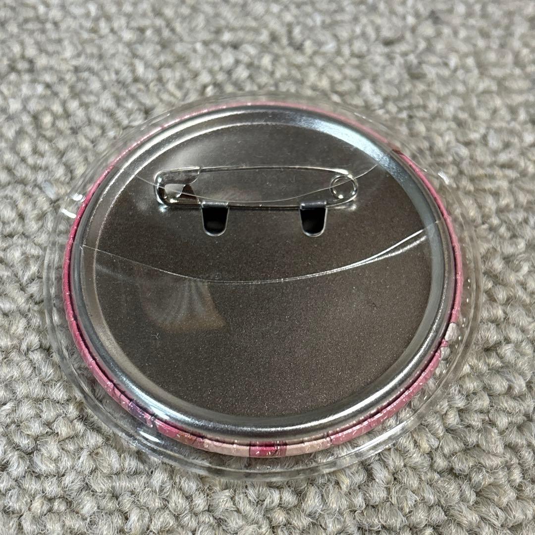ウマ娘　ハルウララ　ラバー蹄鉄付きアクリルキーホルダー　ハピチャンくじ缶バッジ