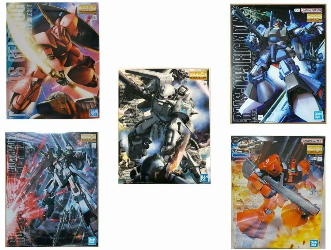 MG 1/100 RZG-95C リゼル(隊長機)　MG リックディアス　他