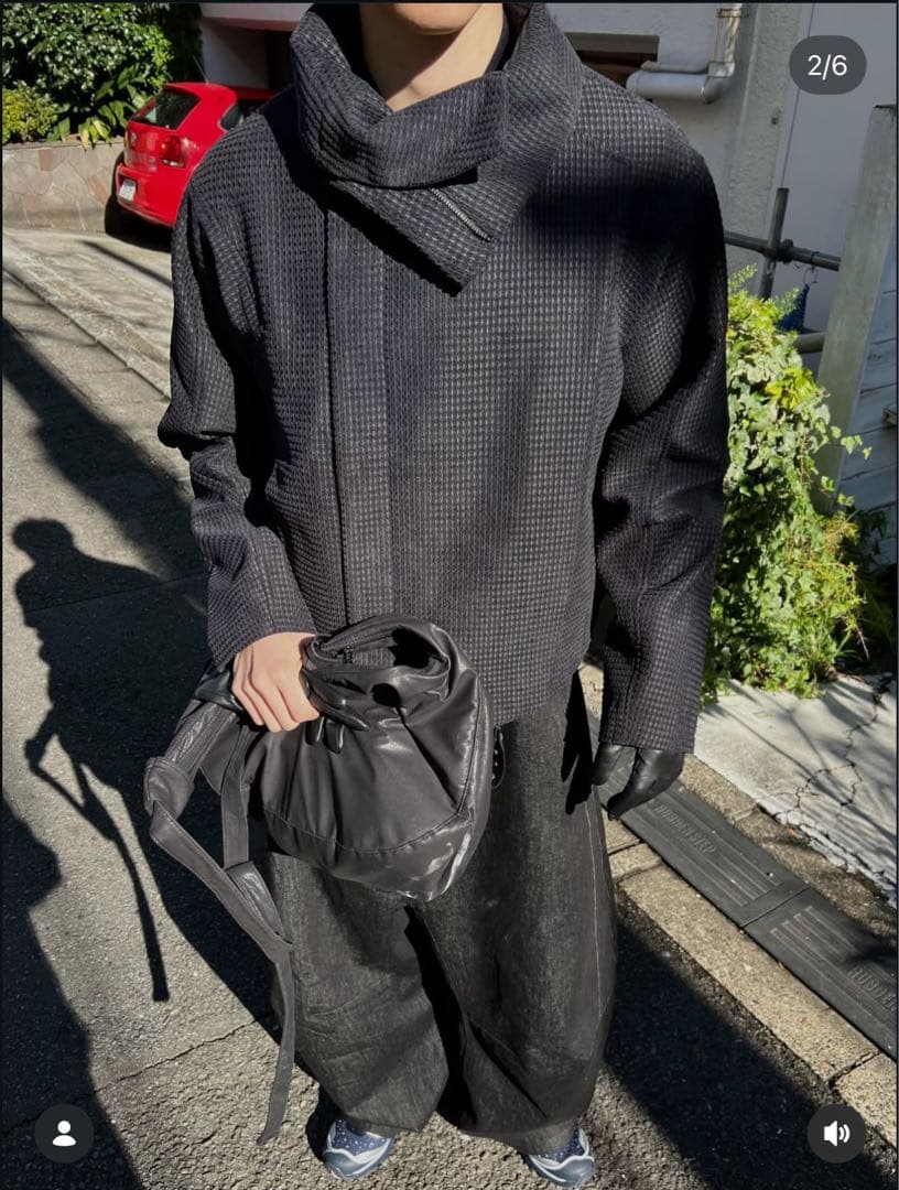 【即日発送】Jcaesar ZIPPER JACKET M 斜めジップジャケット