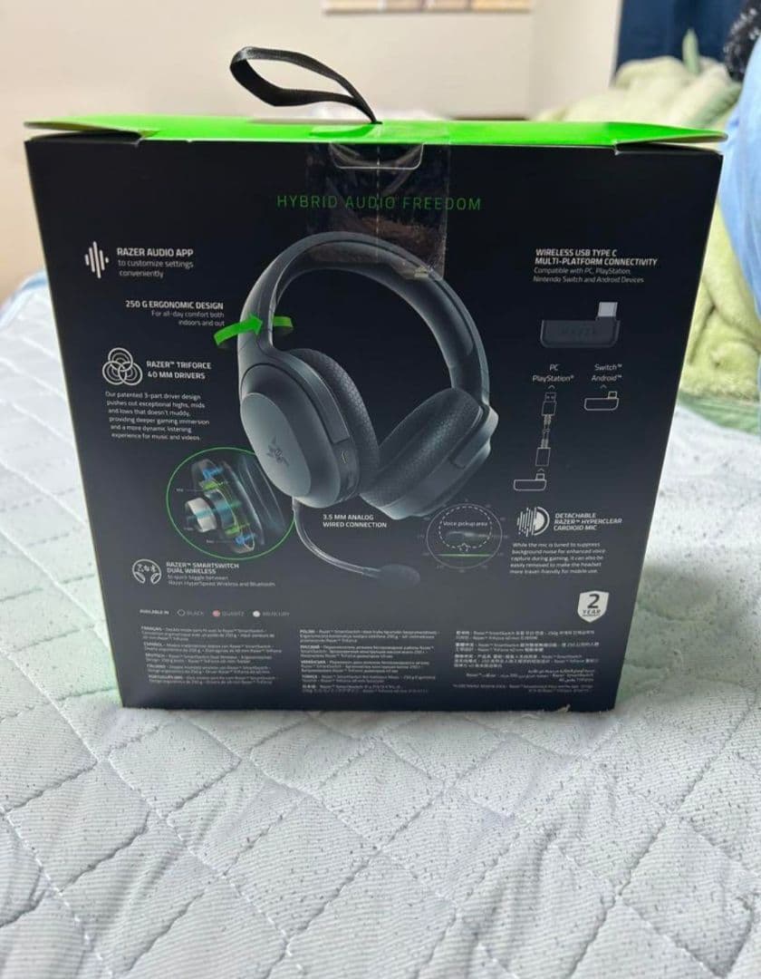 Razer BARRACUDA X ワイヤレスヘッドセット