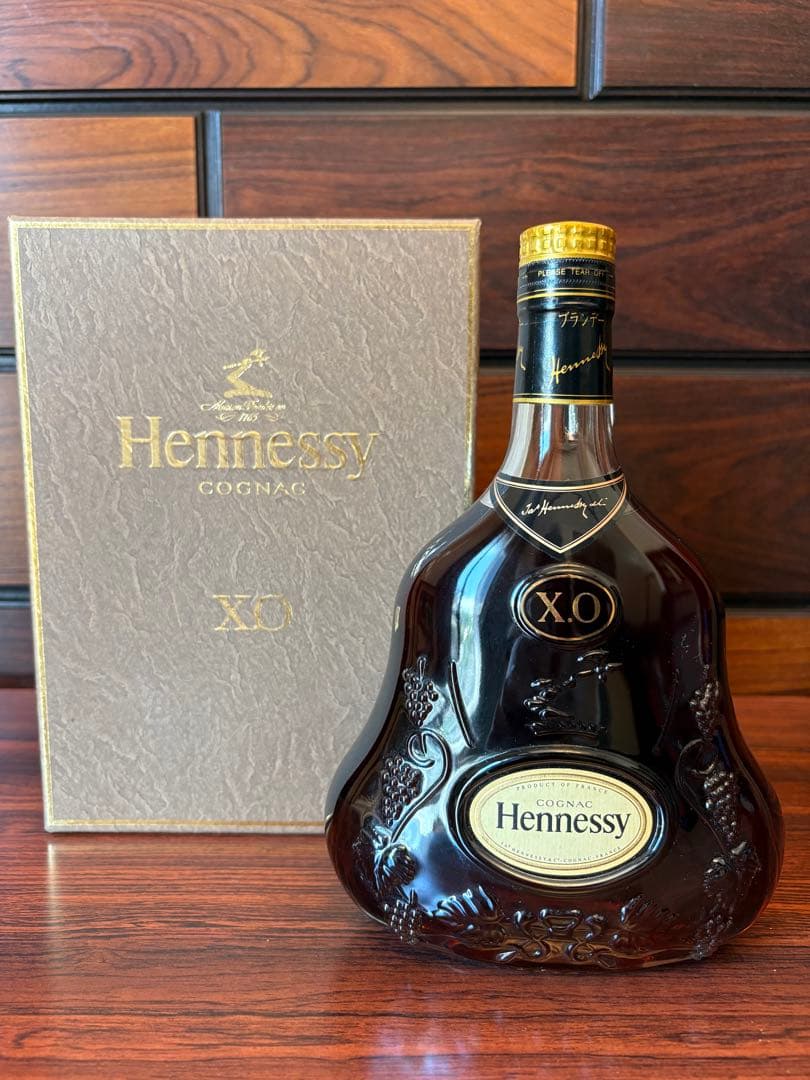 【新品未開封】ヘネシー XO コニャック ゴールドキャップ