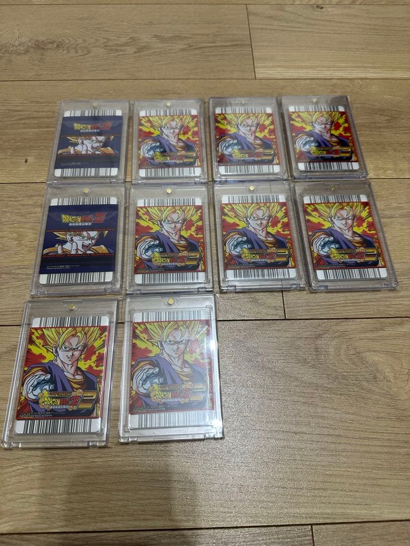 ドラゴンボール データカードダス 孫悟空3 ベジット ゴジータ 爆レア セット