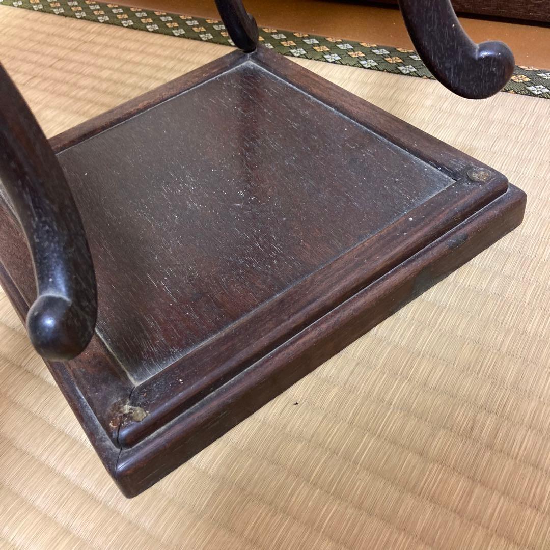 木製　花台　香炉台　飾り台