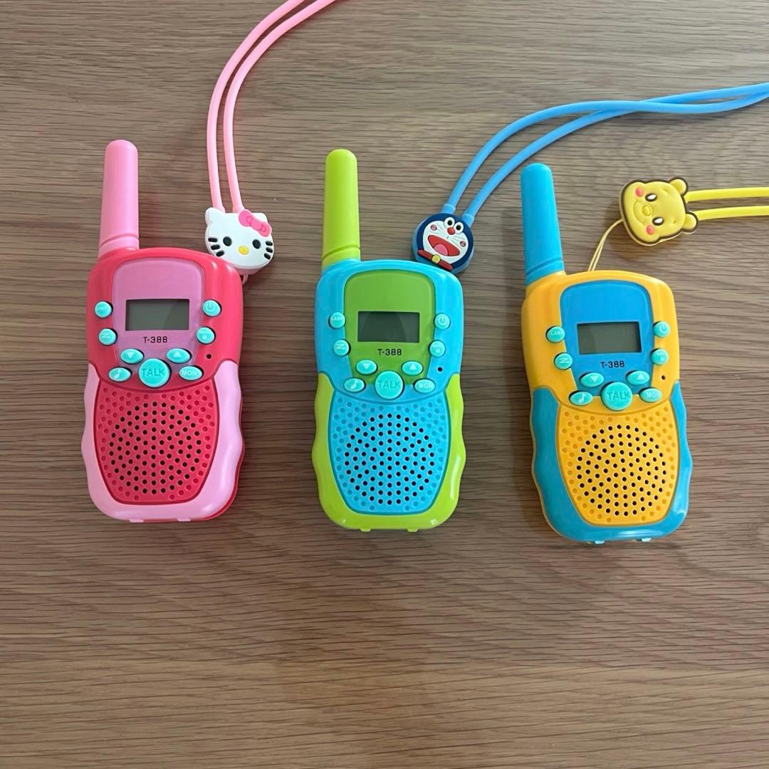 トランシーバー 3個セット【充電式】