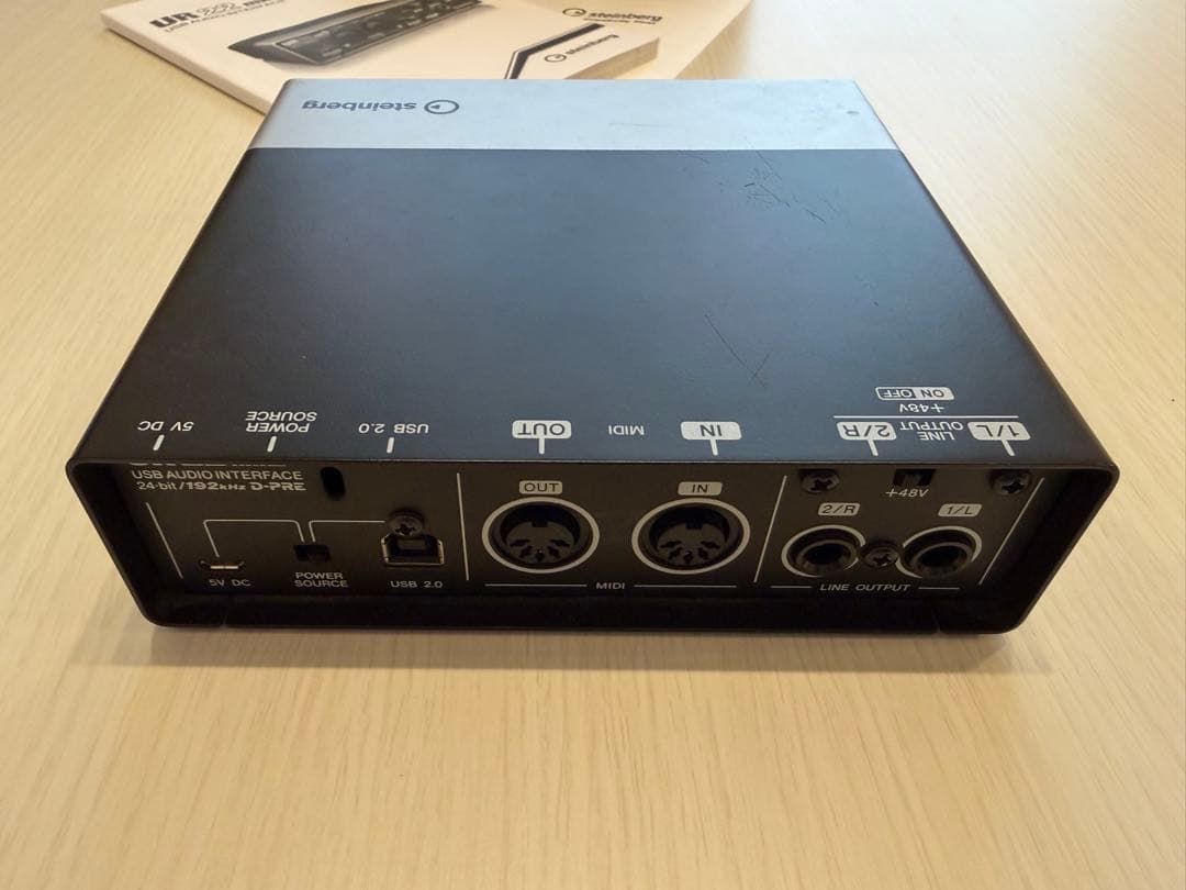 steinberg UR22 mk2 オーディオインターフェイス 本体
