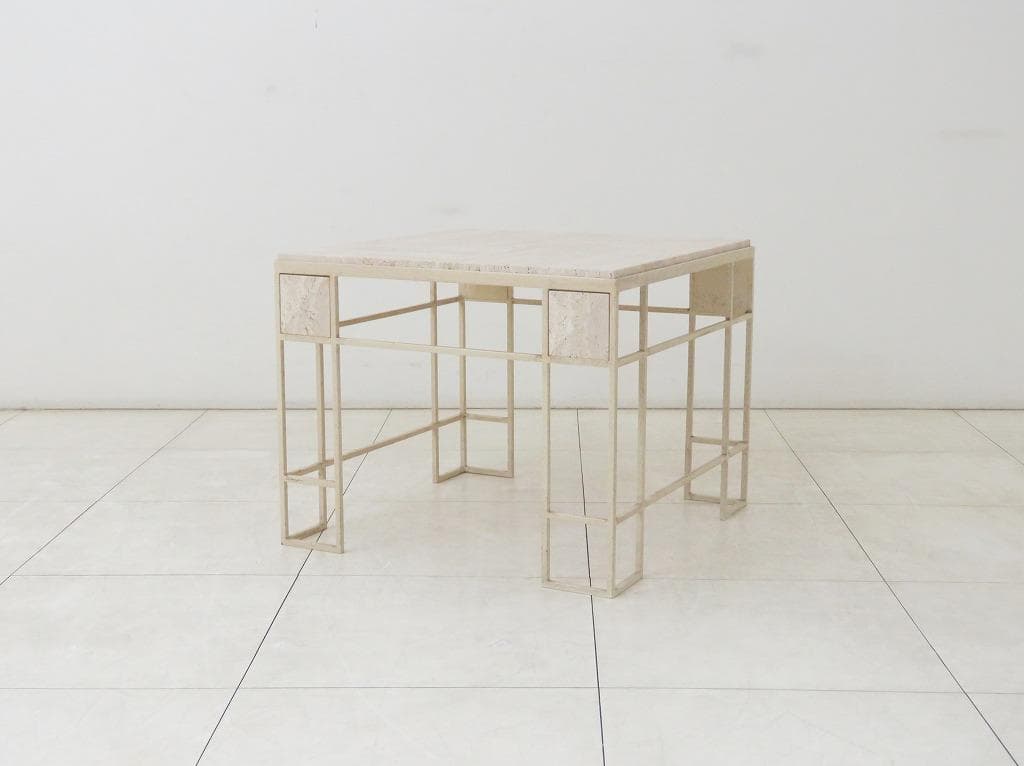 KANA♡様 フランス LeDauphin ルドファン サイドテーブル 大理石