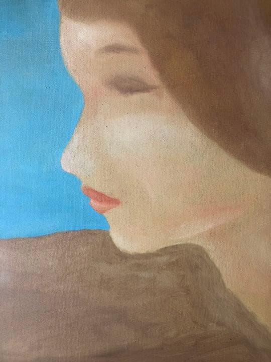 油絵 人物