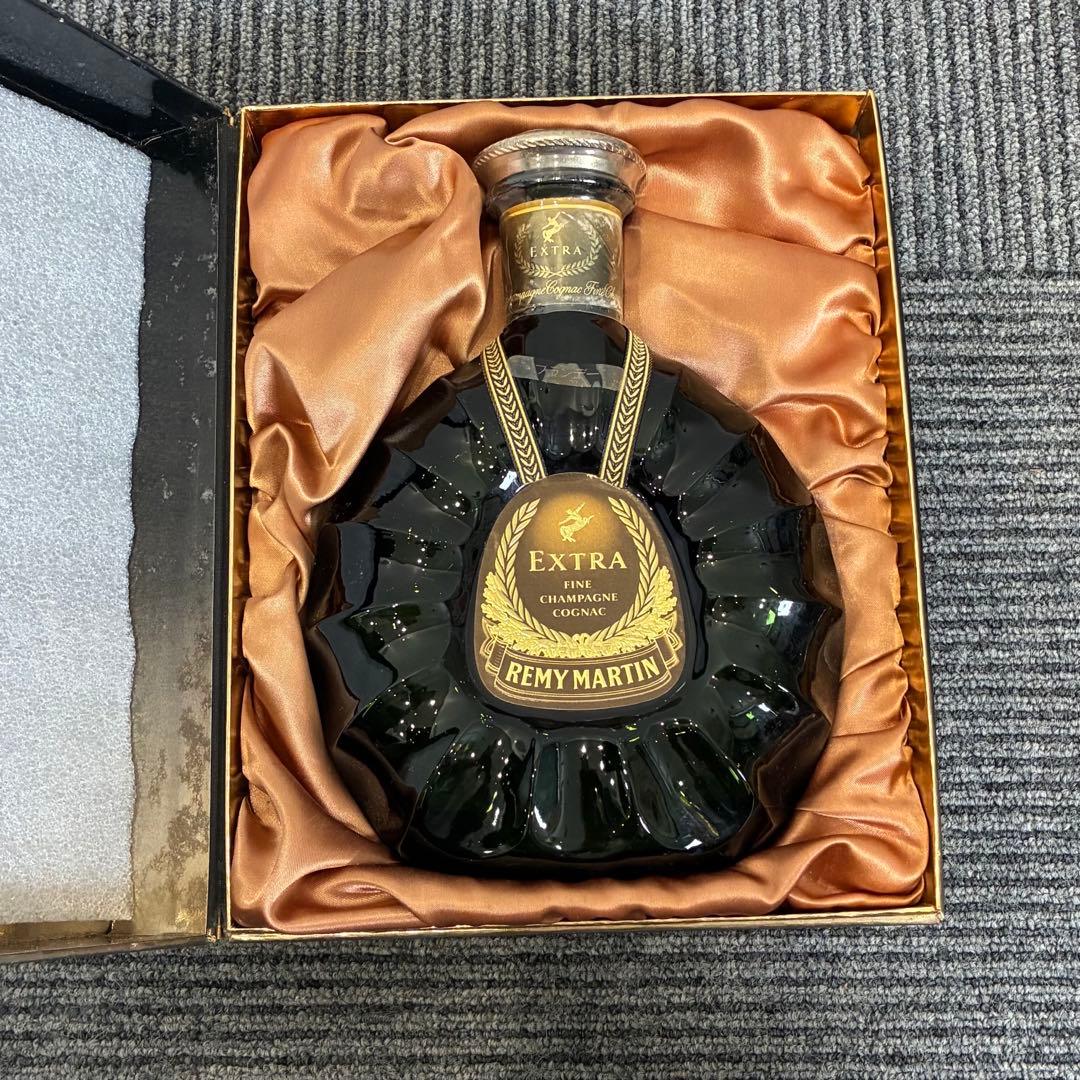レミーマルタン　エクストラ　旧グリーンボトル　ブランデー　コニャック　古酒　箱付