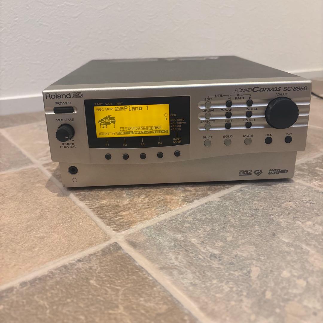 【美品】Rolandローランド音源モジュールSC8850 SoundCanvas