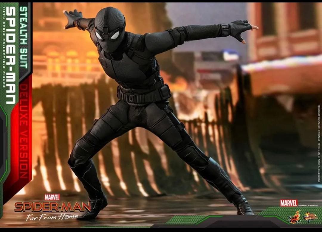 ホットトイズ スパイダーマン ステルススーツ デラックスver.