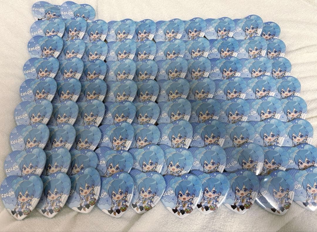 ころん 6周年缶バッジ デフォ すとぷり