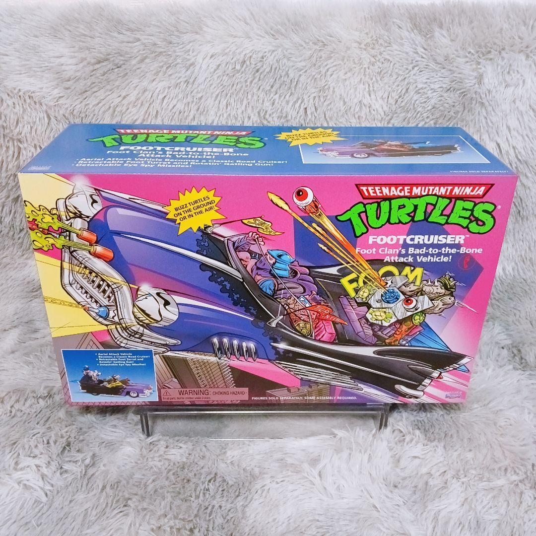 ☆TMNTフットクルーザー☆プレイメイツ クラシック タートルズ 80s復刻版