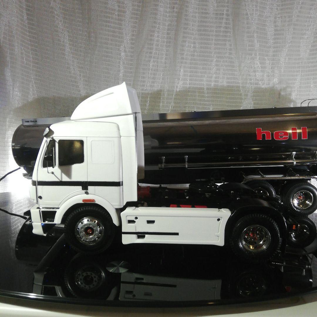 タミヤ ラジコン 1/14 タンクトレーラー メルセデス ベンツ 1838LS