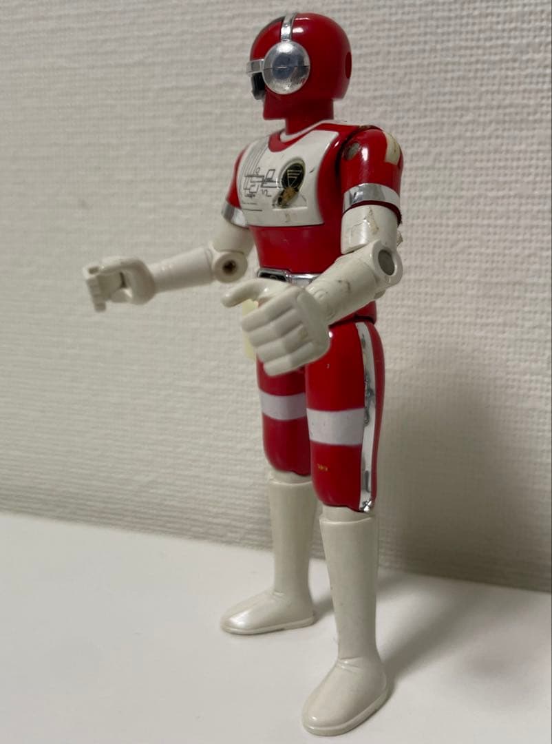 超電子バイオマン 超合金フィギュアセット 赤・青　バイオドラゴンセット