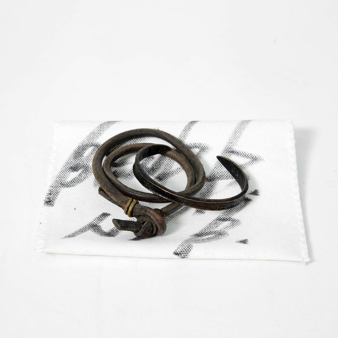 ジュンウエゾノ BEND BANGLE / NARROW BRACE ブレス