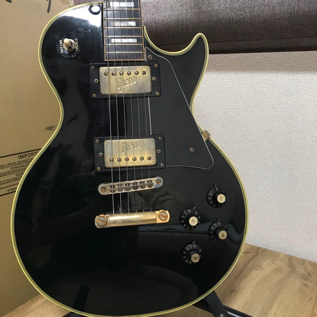 ジャパンビンテージ グレコ グネコ レスポール ハードケース付 音出OK 中古品
