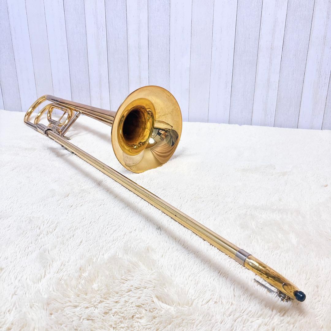 YAMAHA YSL-646 B♭/F テナーバストロンボーン マウスピース付き