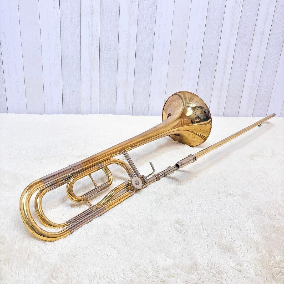 YAMAHA YSL-646 B♭/F テナーバストロンボーン マウスピース付き