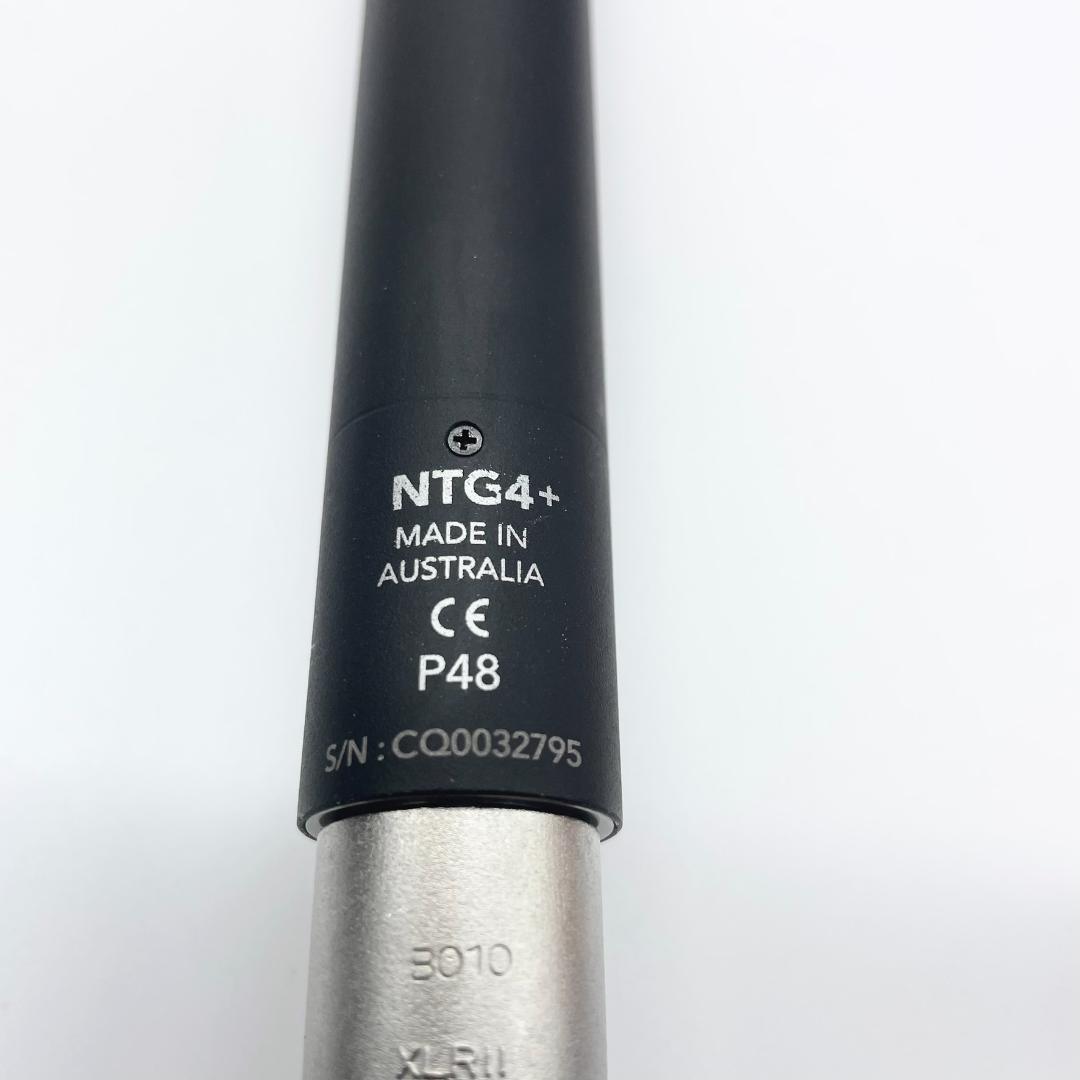 ★セール RØDE NTG4+ デュアルパワーコンデンサー　ショットガンマイク