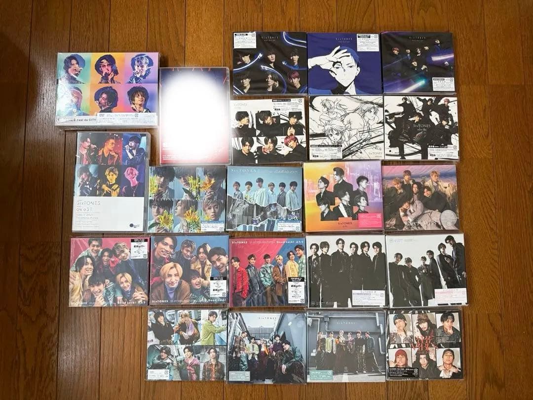 値下げ中！！SixTONES グッズ CD DVD まとめ売り
