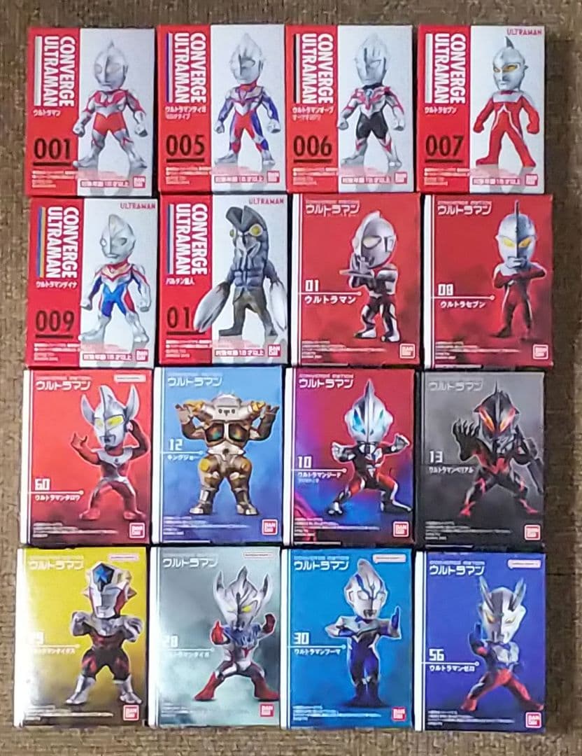 CONVERGE ULTRAMAN フィギュア セット コンバージウルトラマン