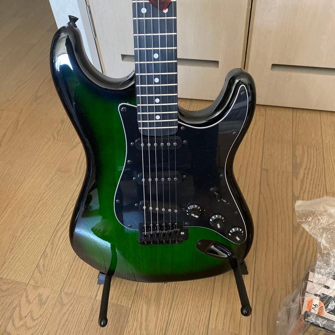ギター E-HR7-FX/BM (Ash Black)