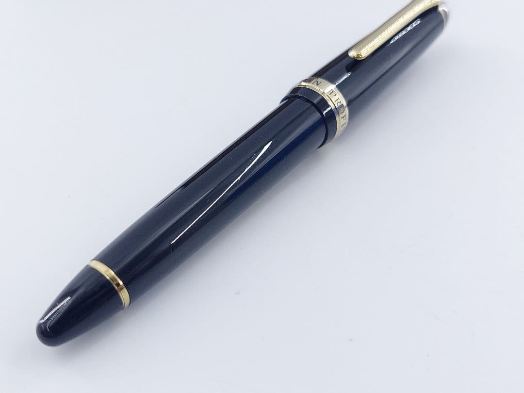 未使用 SAILOR セーラー 万年筆 プロフィット 21K 黒×金 インク付