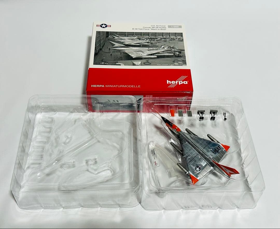 航空機・ヘリコプター HERPA 1/200 Convair XB-58 Hustler