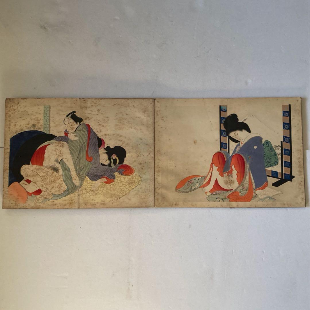 浮世絵 春画 レトロ 骨董 明治