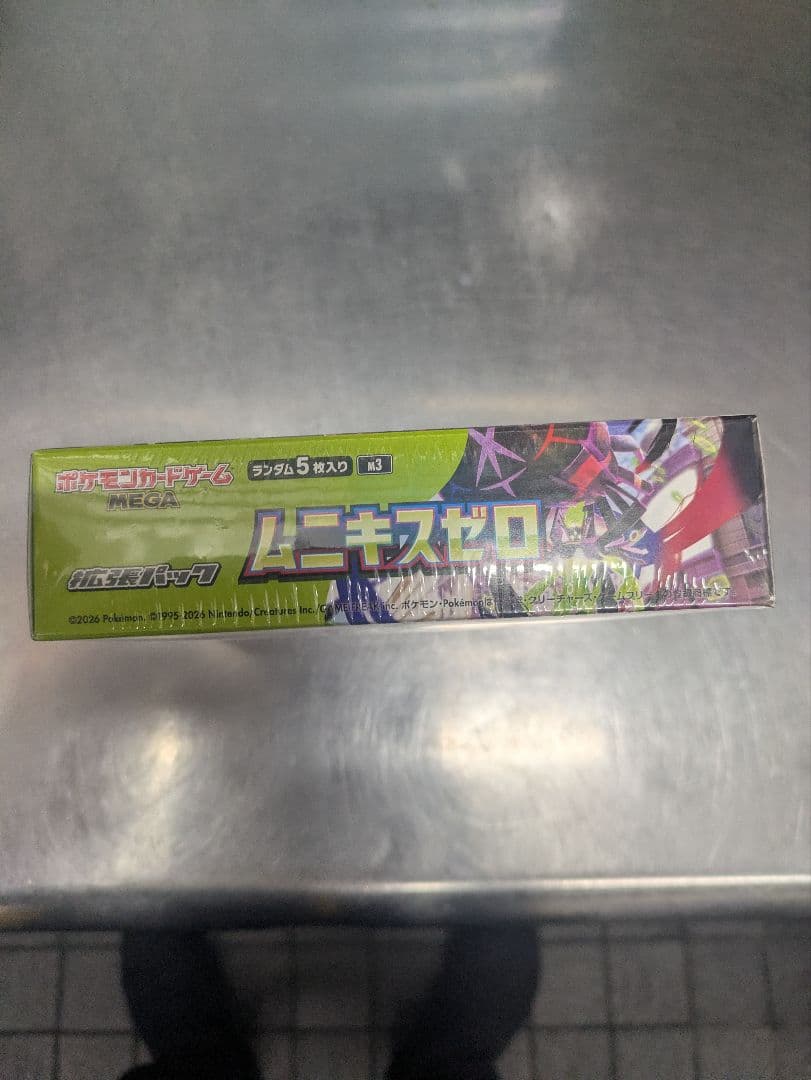 新品未開封シュリンク付き ポケモンカードゲーム ムニキスゼロ 1box