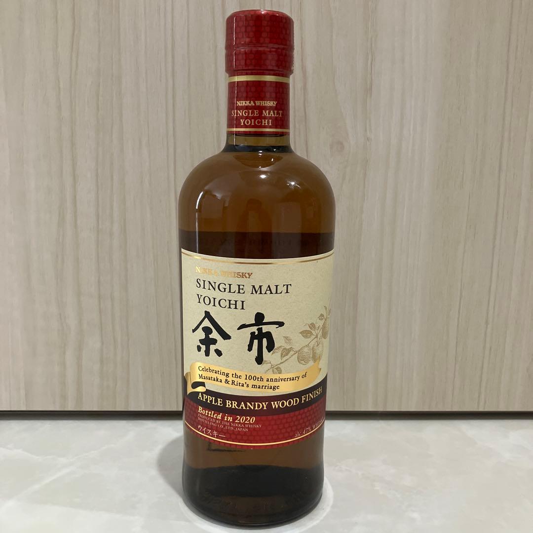 シングルモルト余市　アップルブランデーウッドフィニッシュ　700ml 47%