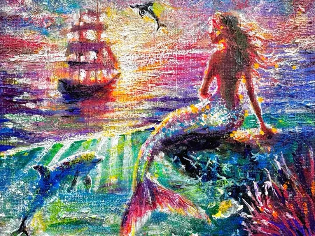 ○夕陽のセレナーデ　　絵画原画