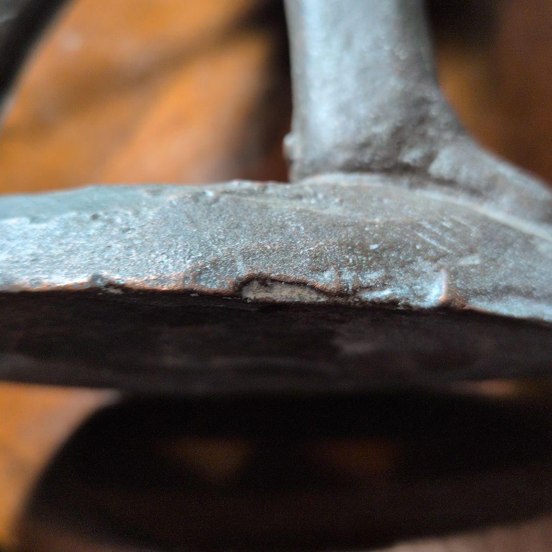 軍人像　人物不明　４０センチ